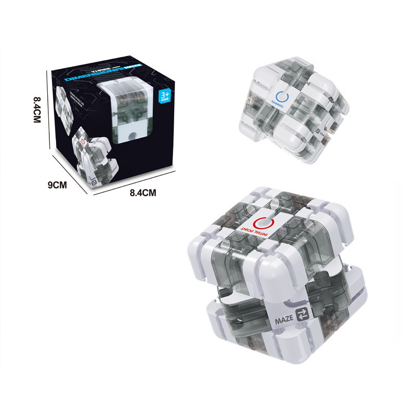 🎁🧩Large Labyrinth 3D Puzzle Maze Cube - Engaging Brain Teaser Toy