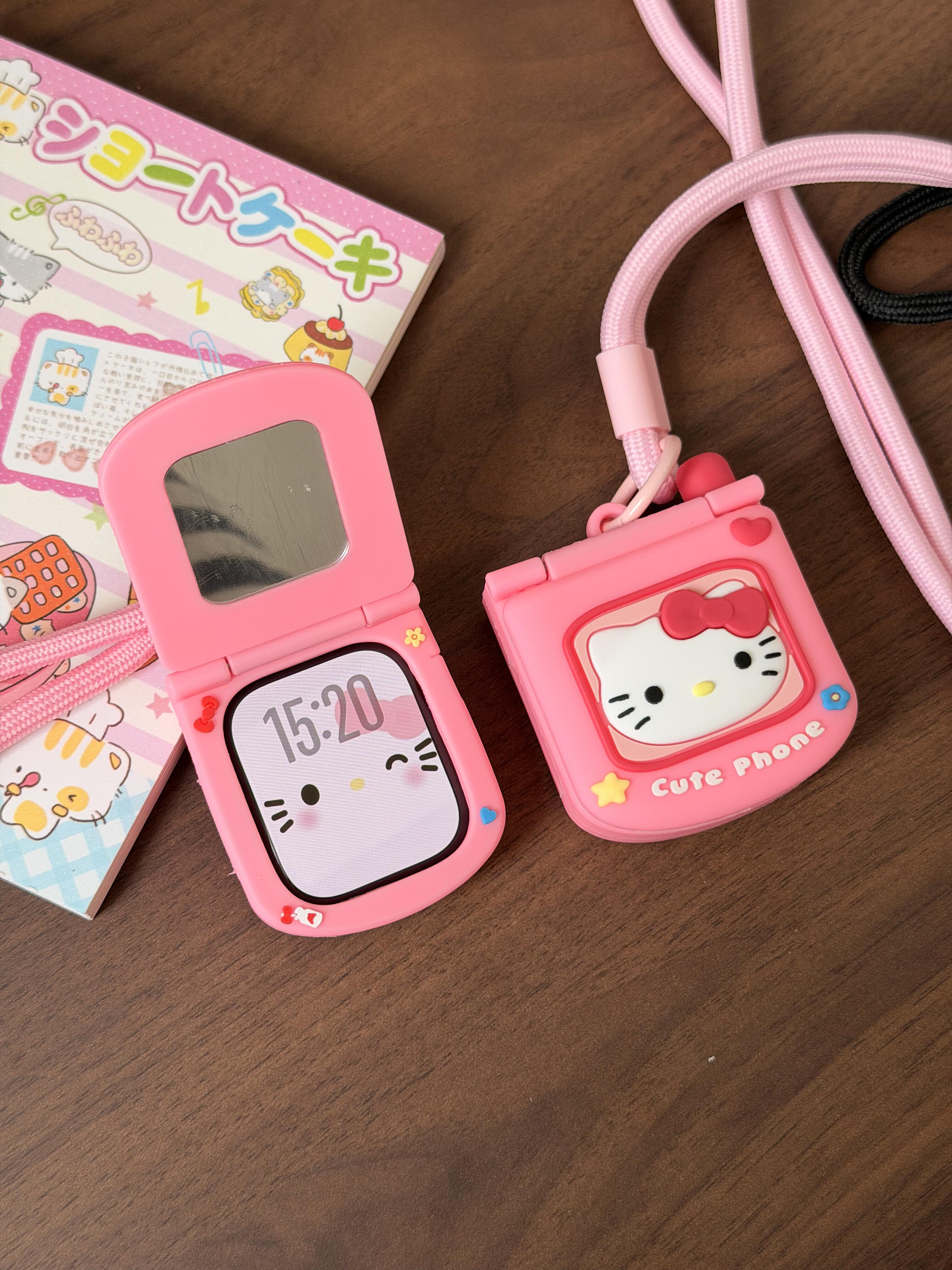 Hellokitty Shape Silicone Apple Watch Case