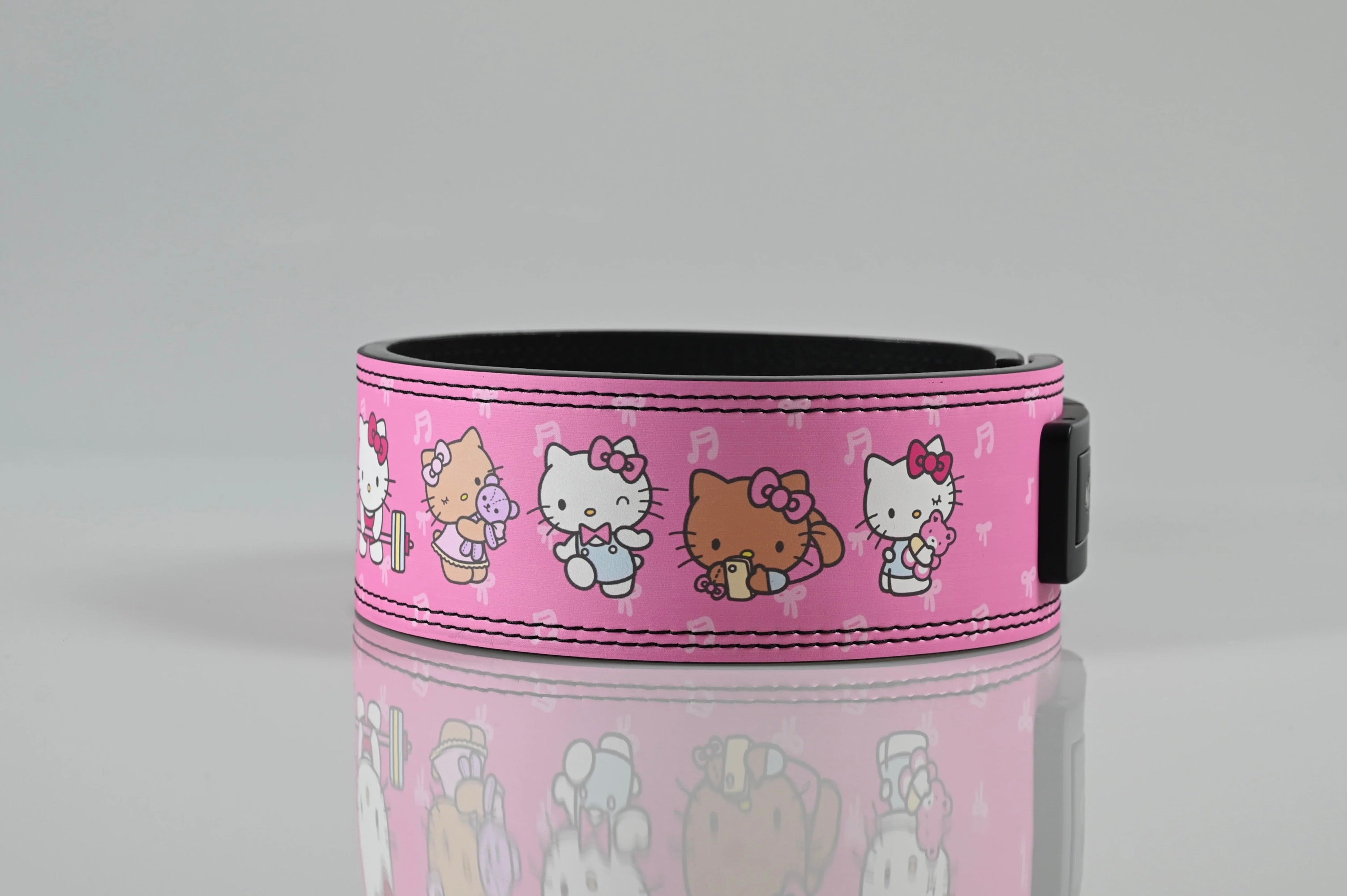 Hello Kitty Weight Lifting Belt Leather Gym Belts Back Support