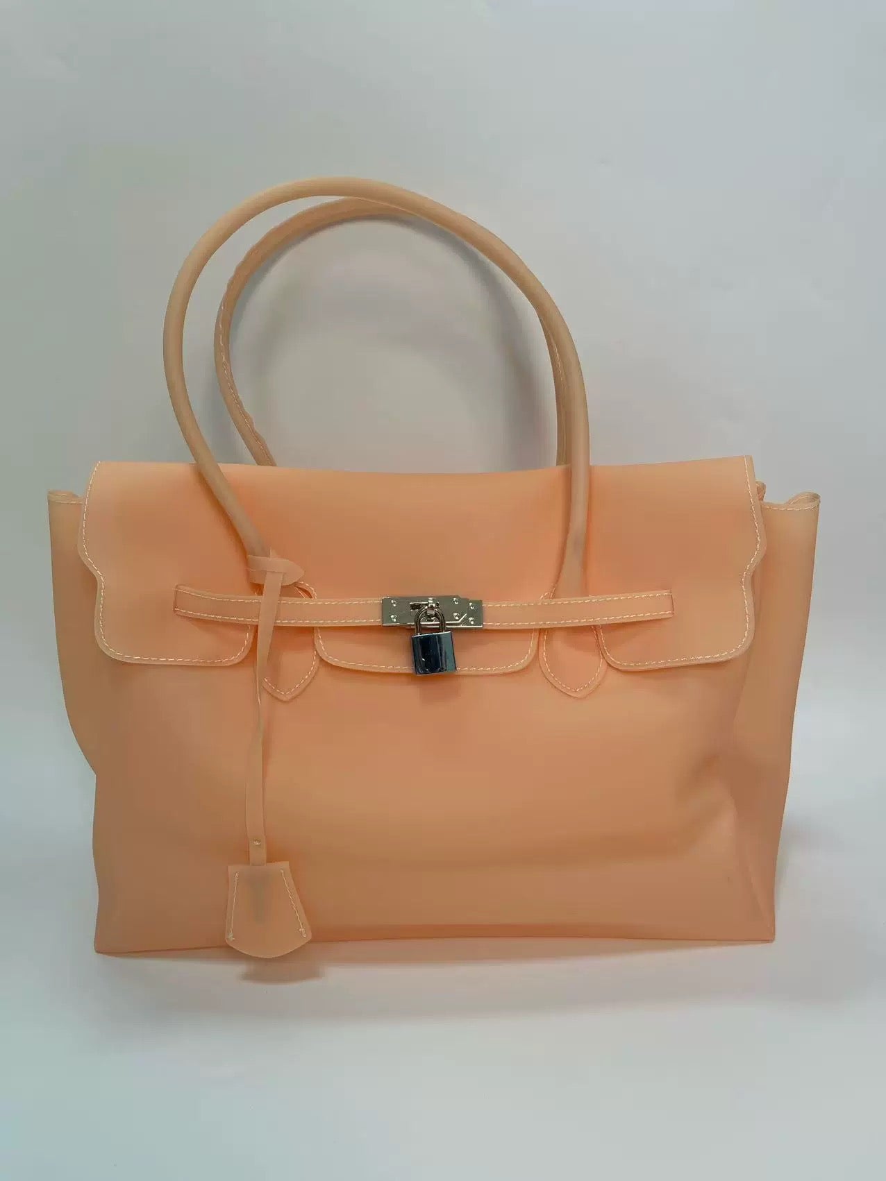 Girly Jelly Tote Shoulder Bag