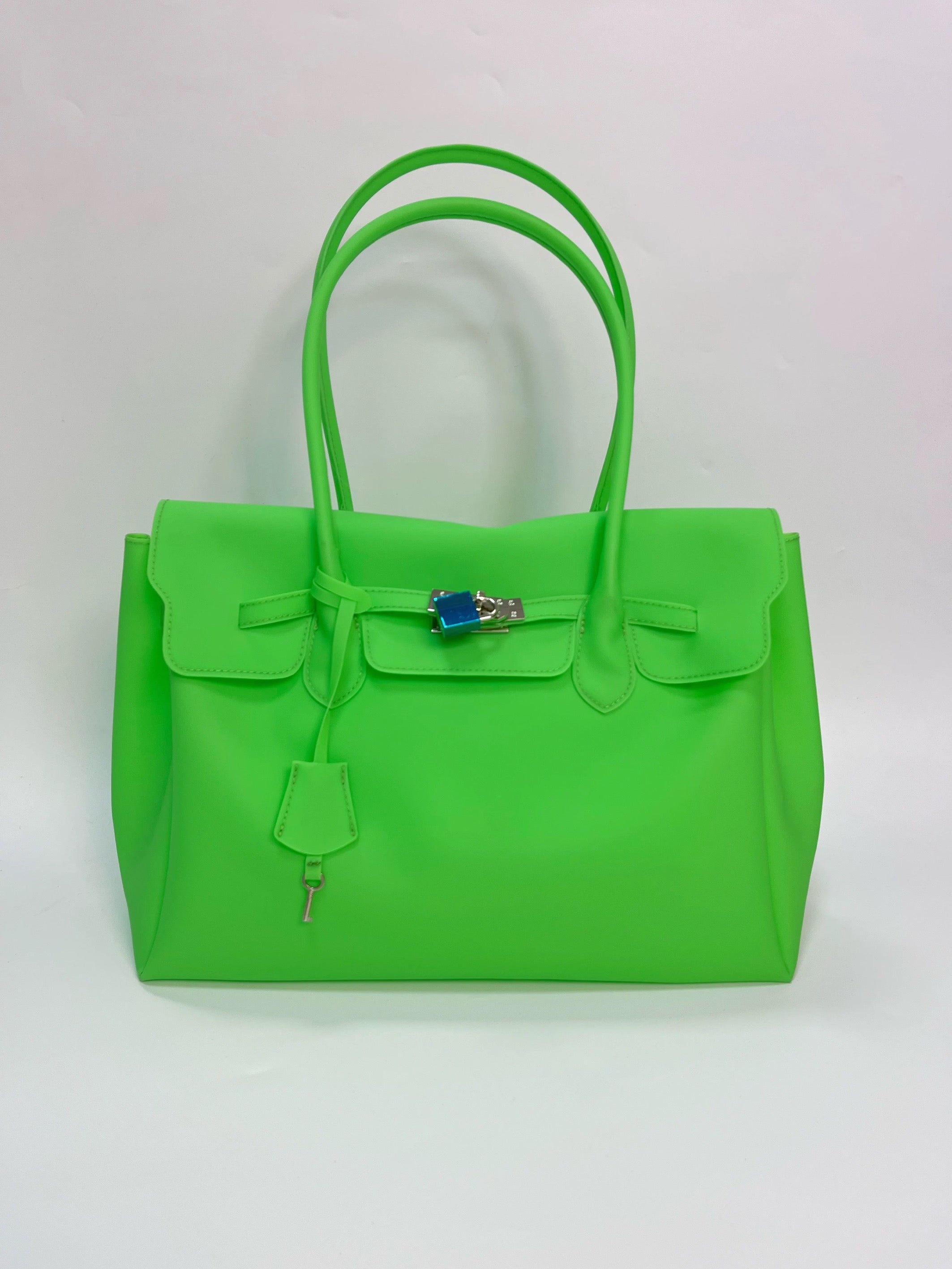 Girly Jelly Tote Shoulder Bag
