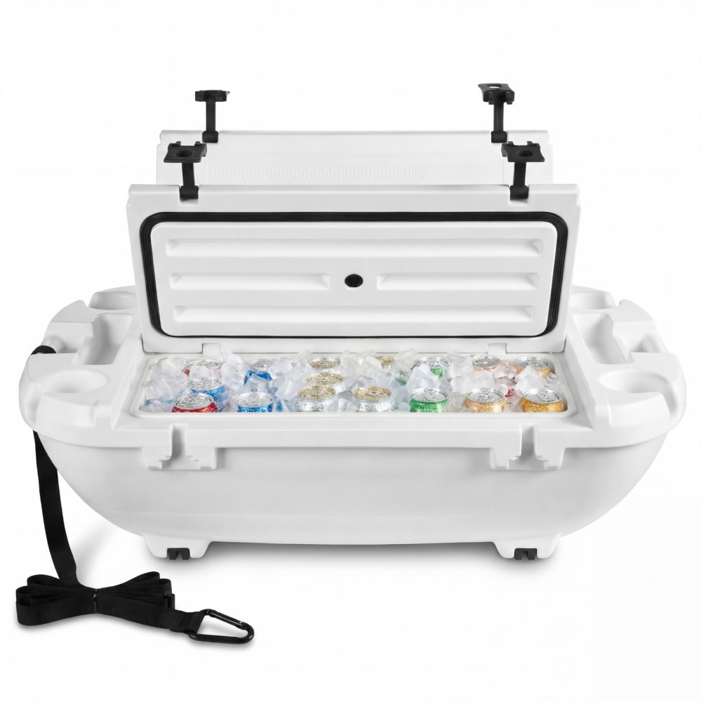 🔥 Summer Deal | 40QT Floating Cooler with Dry Storage & Tow Rope