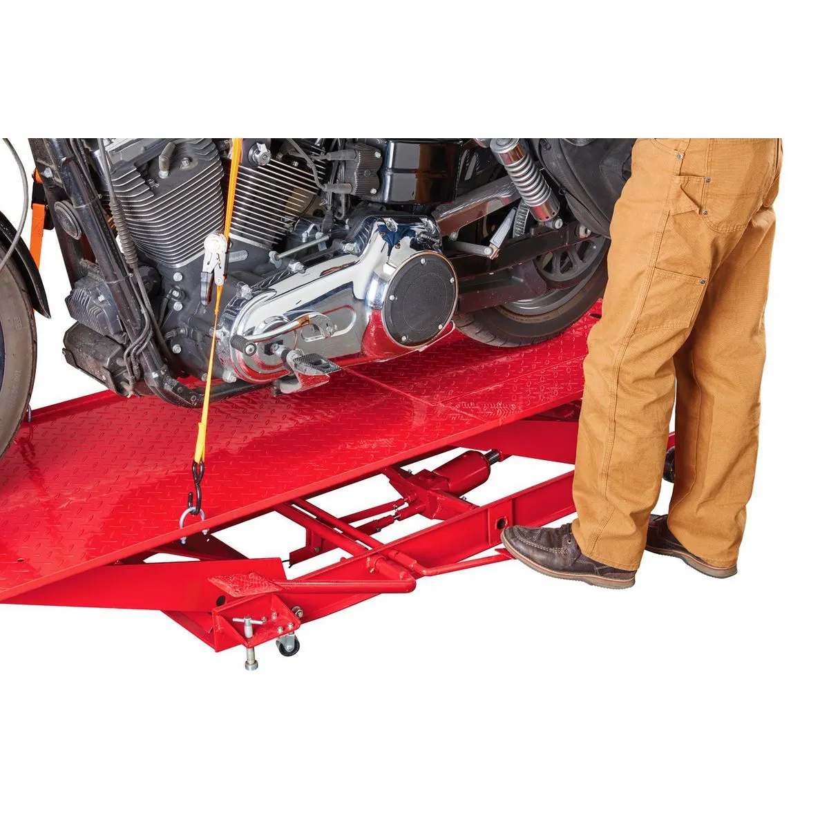 Motorcycle Lift 1000 LB (1/2 Ton) Capacity Lift ATV Lift Bike Stand Jack Table