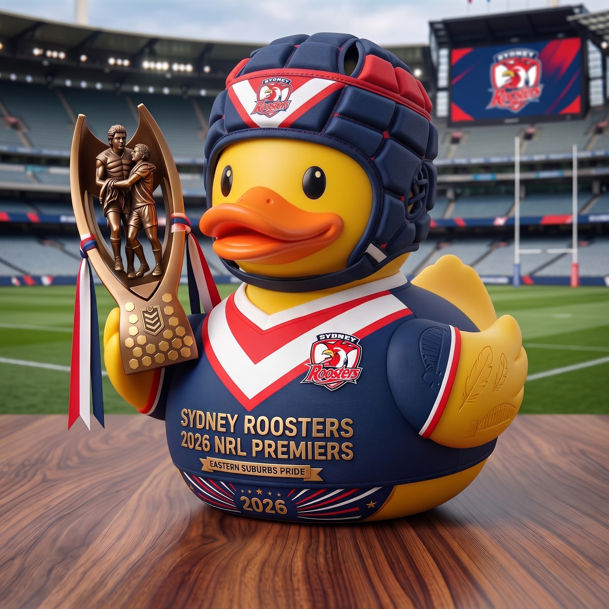 2026 NRL Premiers Collectable Duck