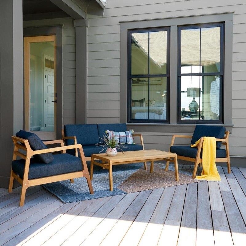 Dichiera 4 Piece Sofa Seating Group