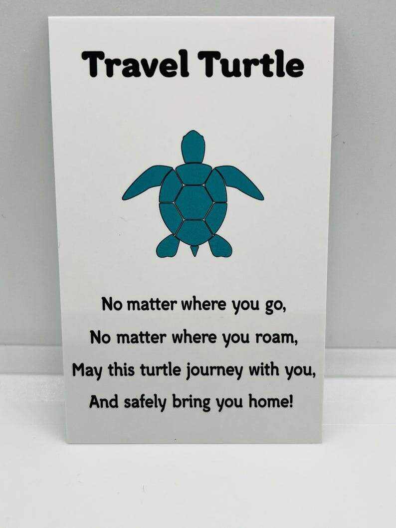 🐢Travel Turtle Keychain