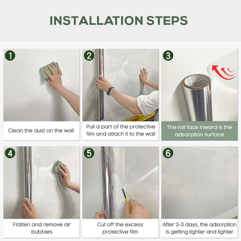 🔥While Supplies Last 40% OFF!🎉 Transparent Electrostatic Wall Protection Film