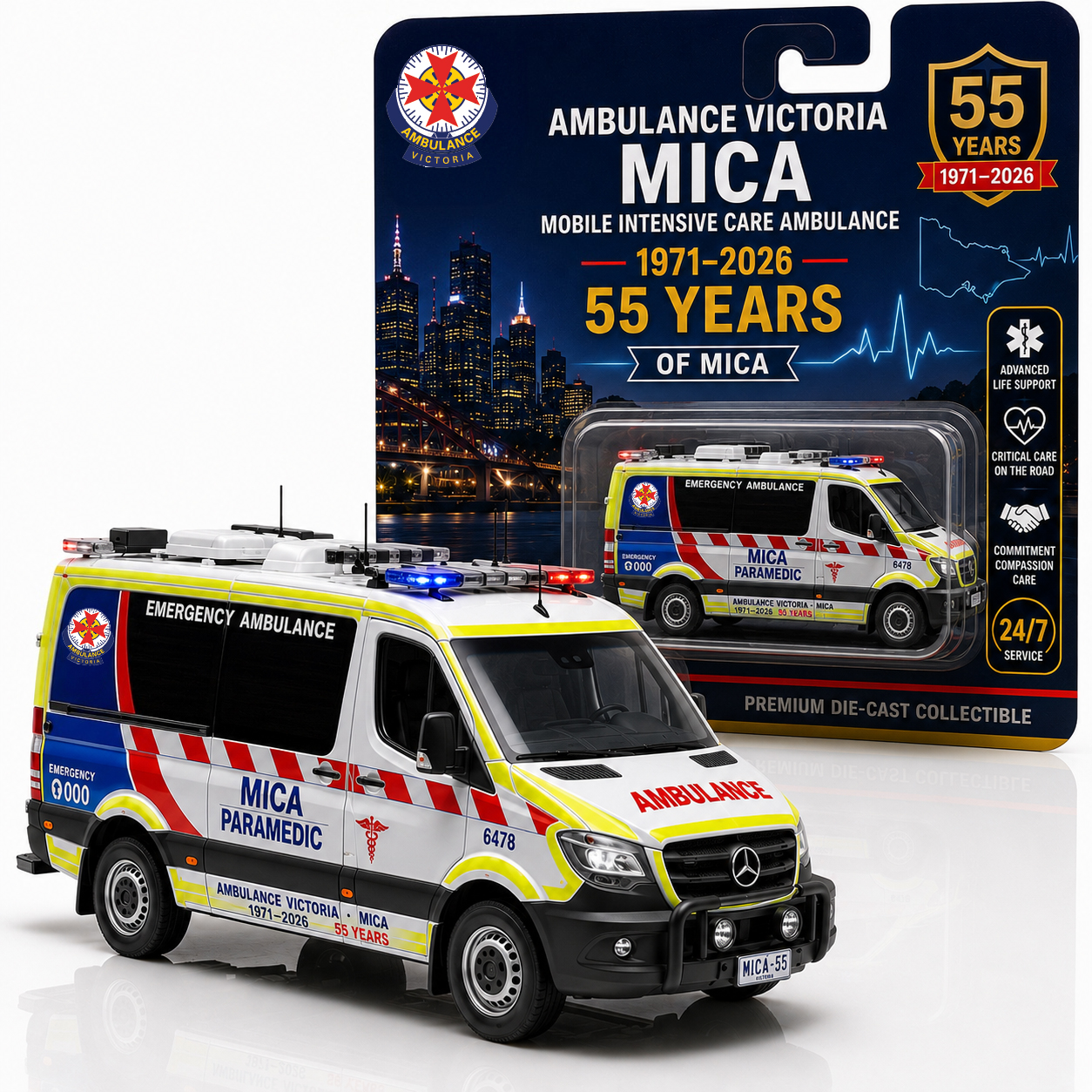 Ambulance Victoria MICA 55th Anniversary Sprinter Edition