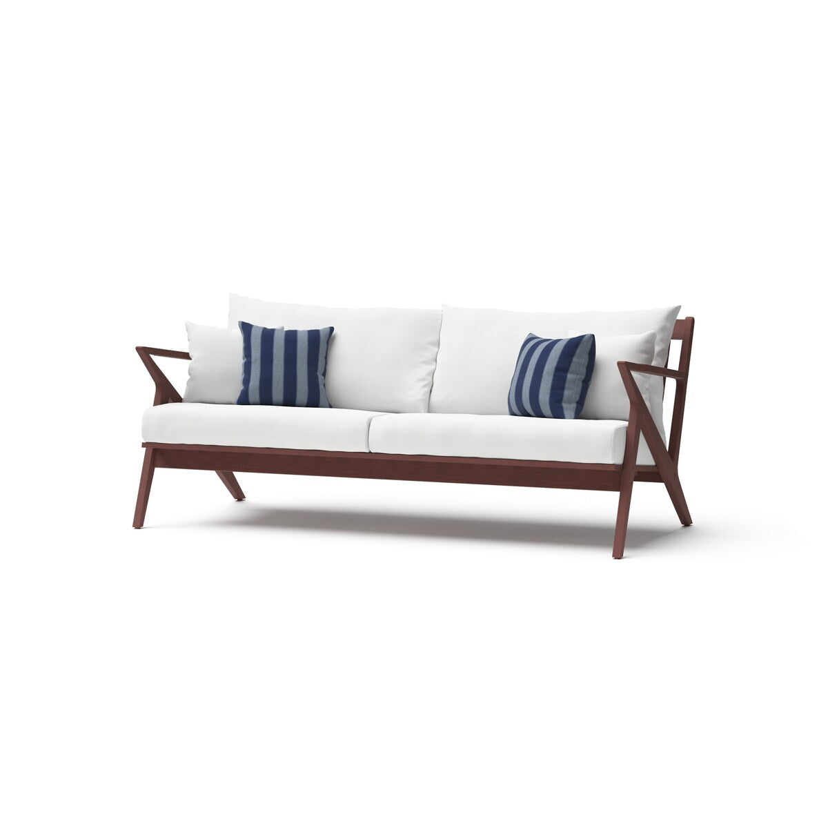 Vaughn 5 Piece Sunbrella Outdoor Patio Seating Set