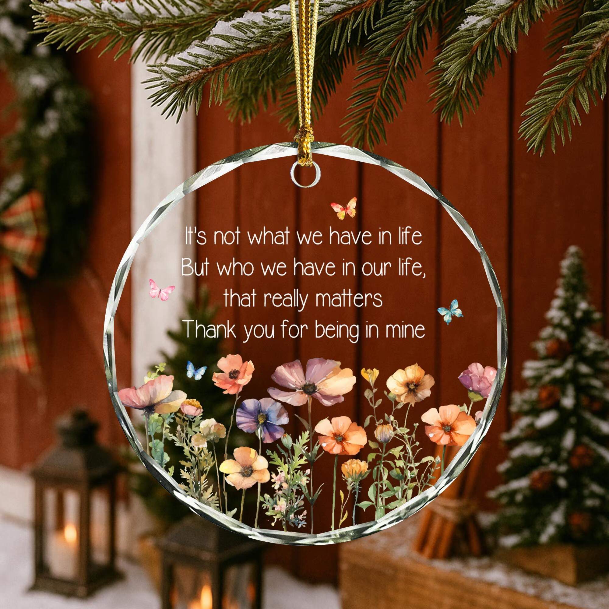 Bestie Glass Keepsake
