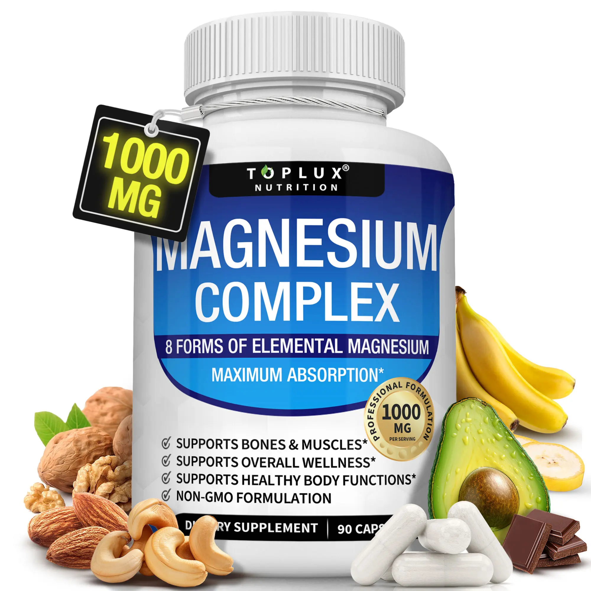 Magnesium Complex Capsules, 8 Forms