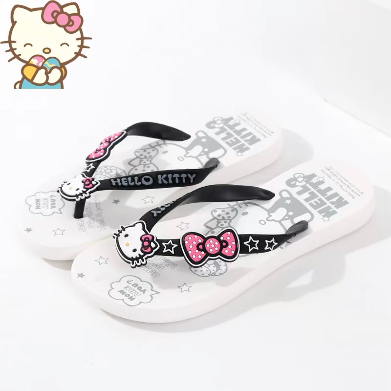 Hellokitty Women Beach Summer Flip Flop Sandals