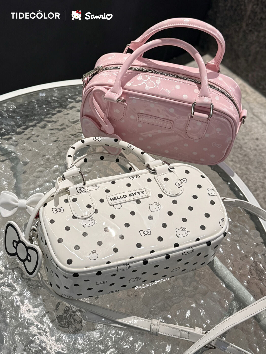 Hello Kitty Polka Dot Purse Handbag