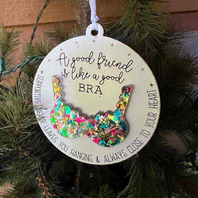 Best Friend Gift | Good Friend is Like a Bra