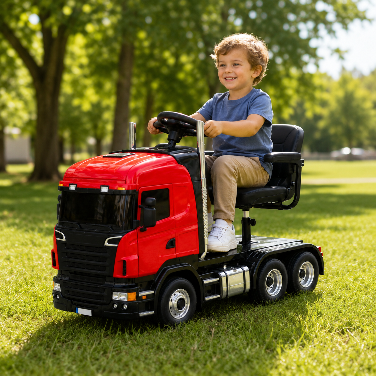 🔥 Driveable Electric Mini Truck – Compact Personal Vehicle for Outdoor Fun