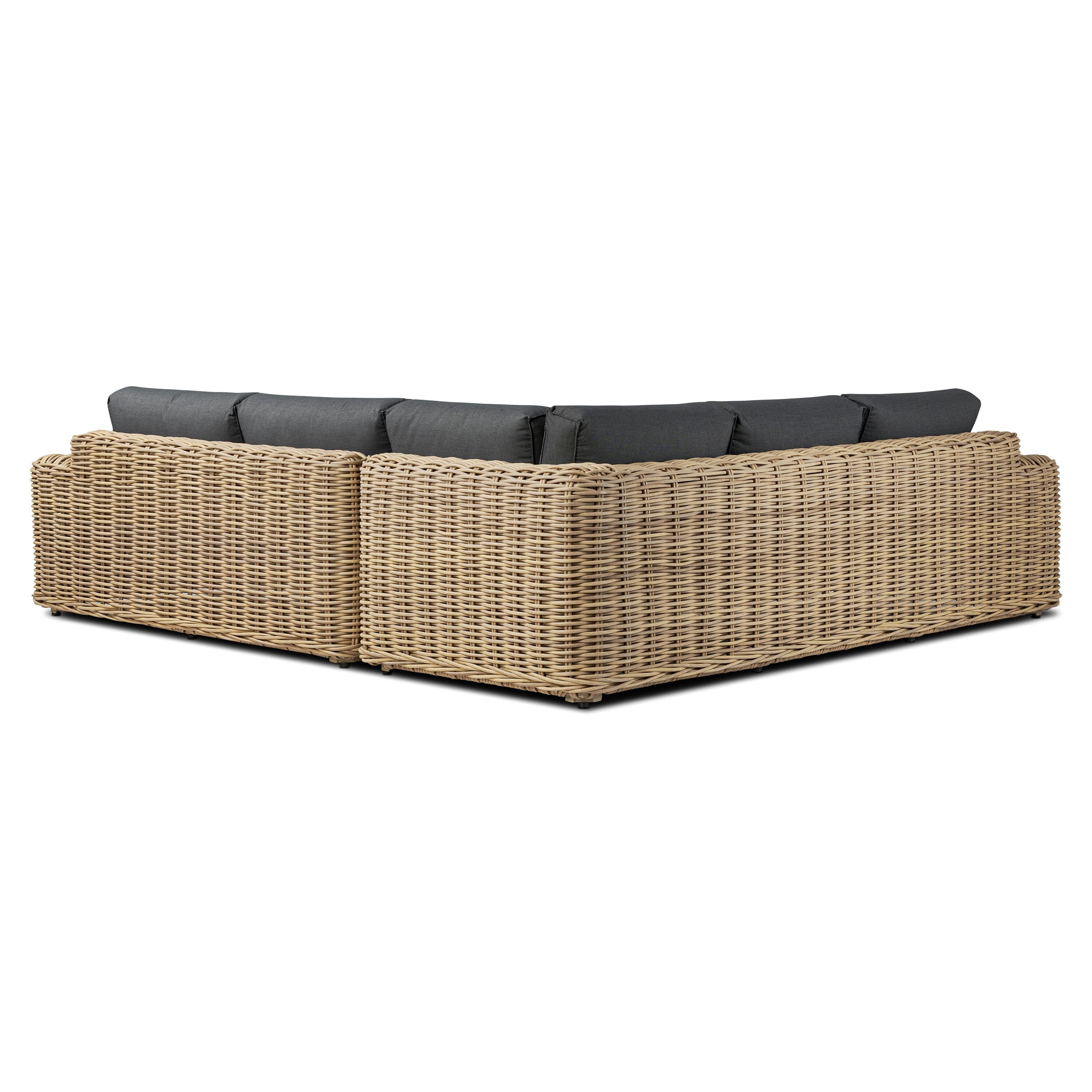 Poly & Bark Puglia Outdoor/Patio Corner Sectional Set with Coffee Table