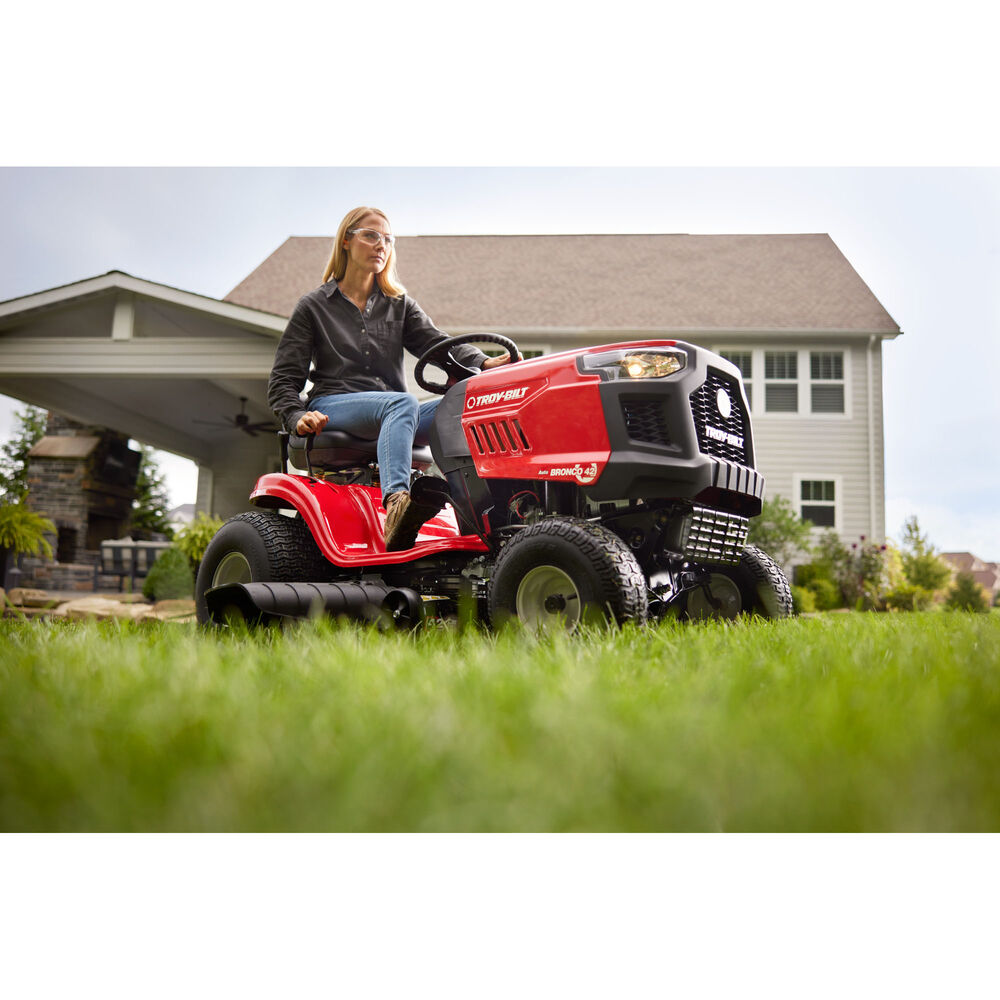 42 in. 547CC Engine Automatic Drive Gas Riding Lawn Mower