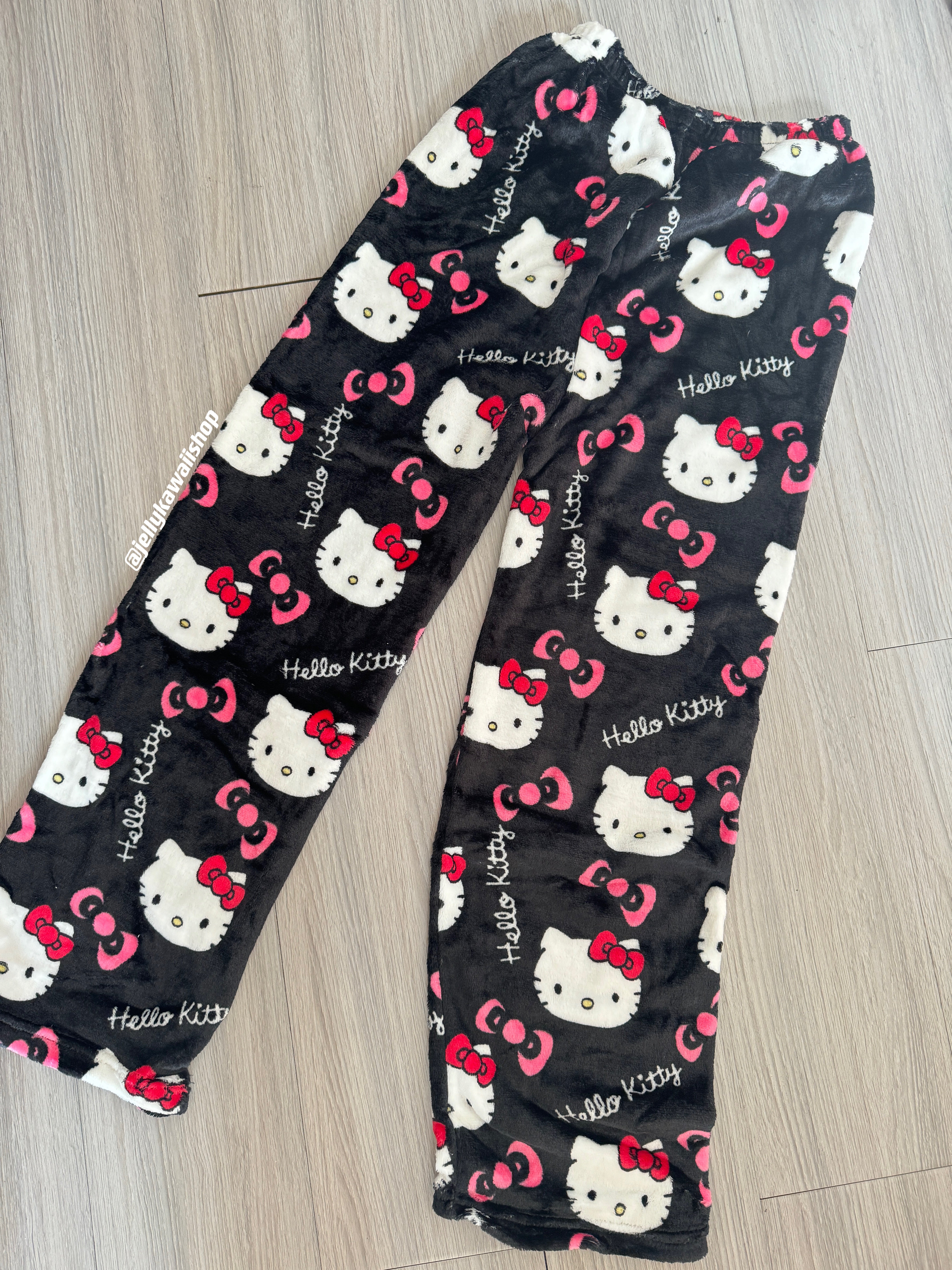 Hellokitty Pants Pajama Long Bottoms Pj Jammies