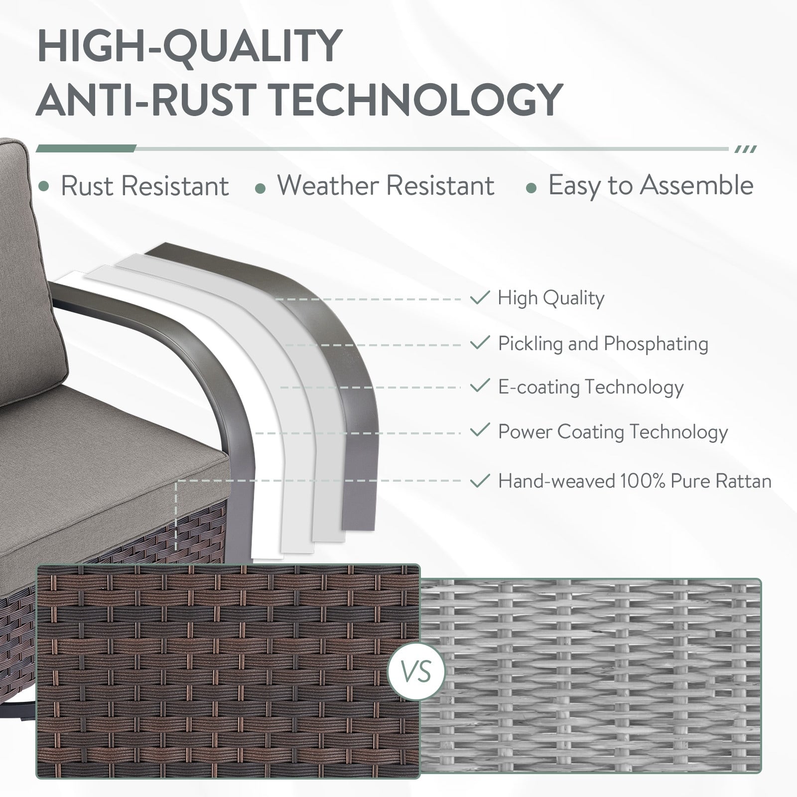 Outdoor Patio Chair with Fire Pit Table Set