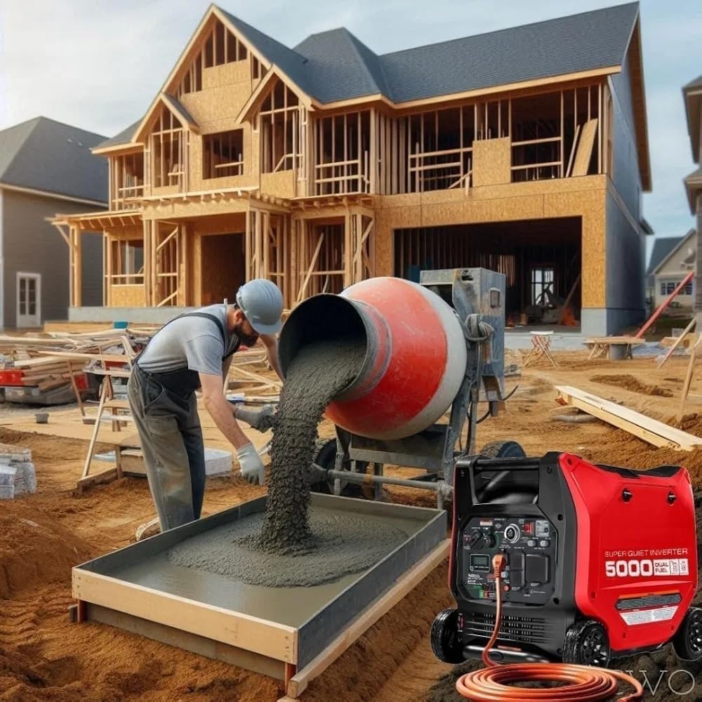 ⚡ 5000W Dual-Fuel Quiet Inverter Generator – Remote Start, Gas & Propane Ready 🔥🏕️