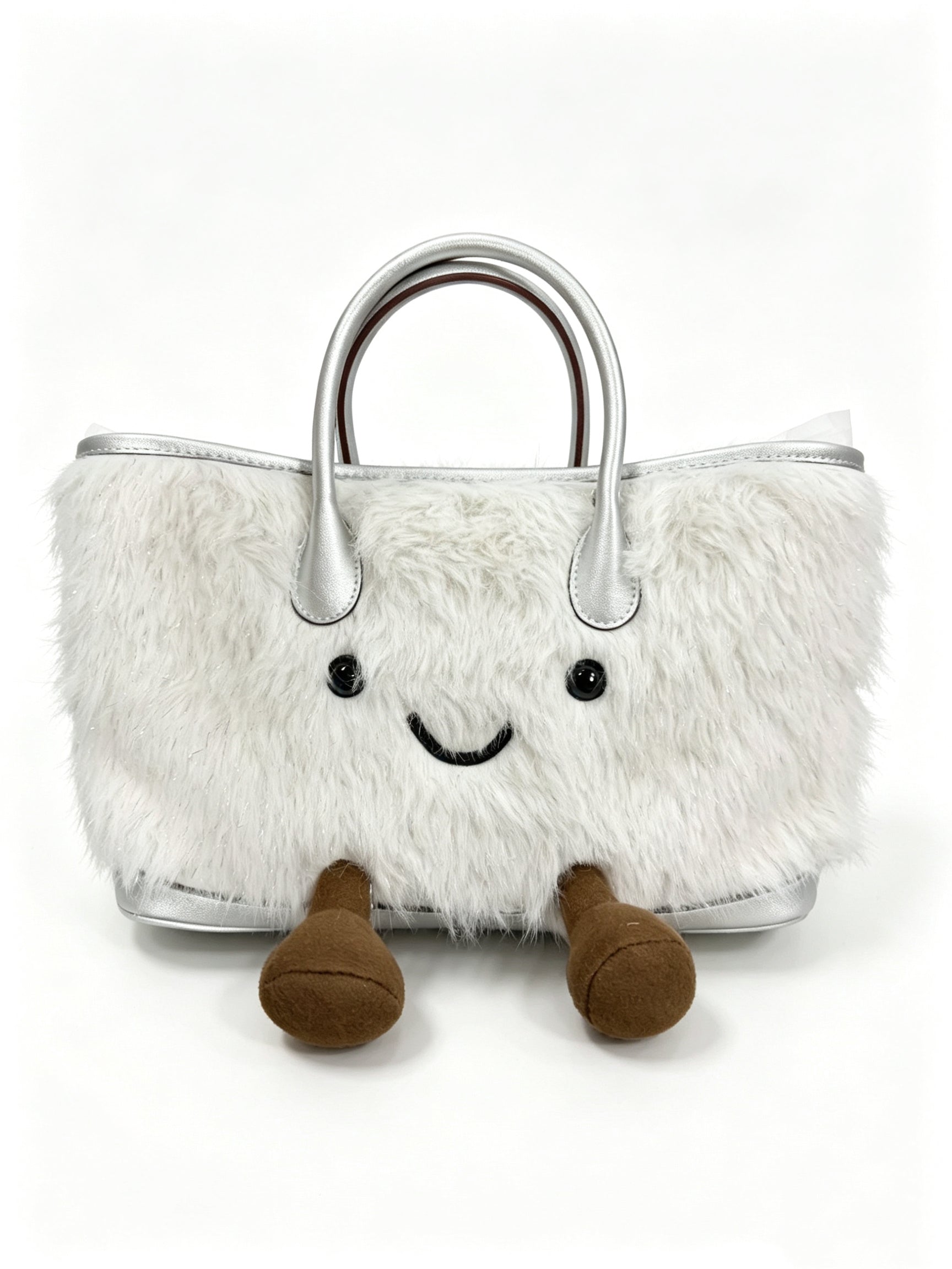 Girly Plush Fluffy Bag Handbags Tote Bag