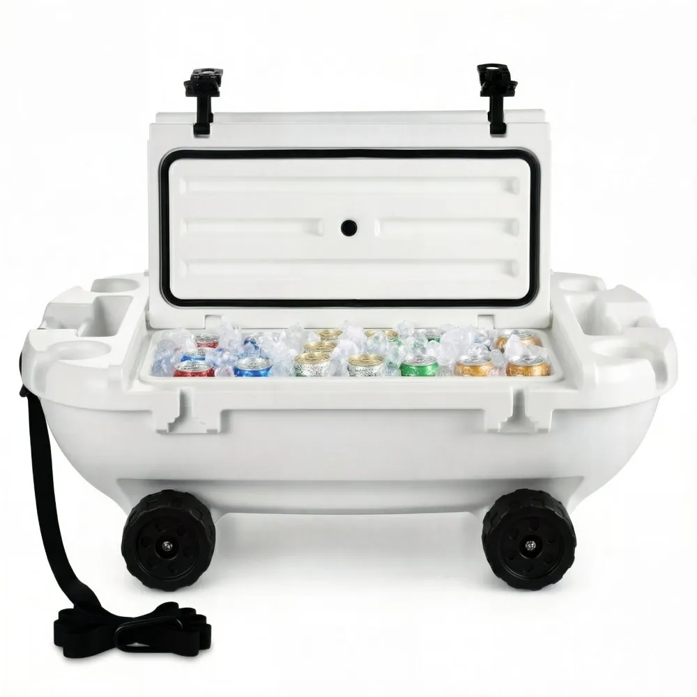 🔥 Summer Deal | 40QT Floating Cooler with Dry Storage & Tow Rope