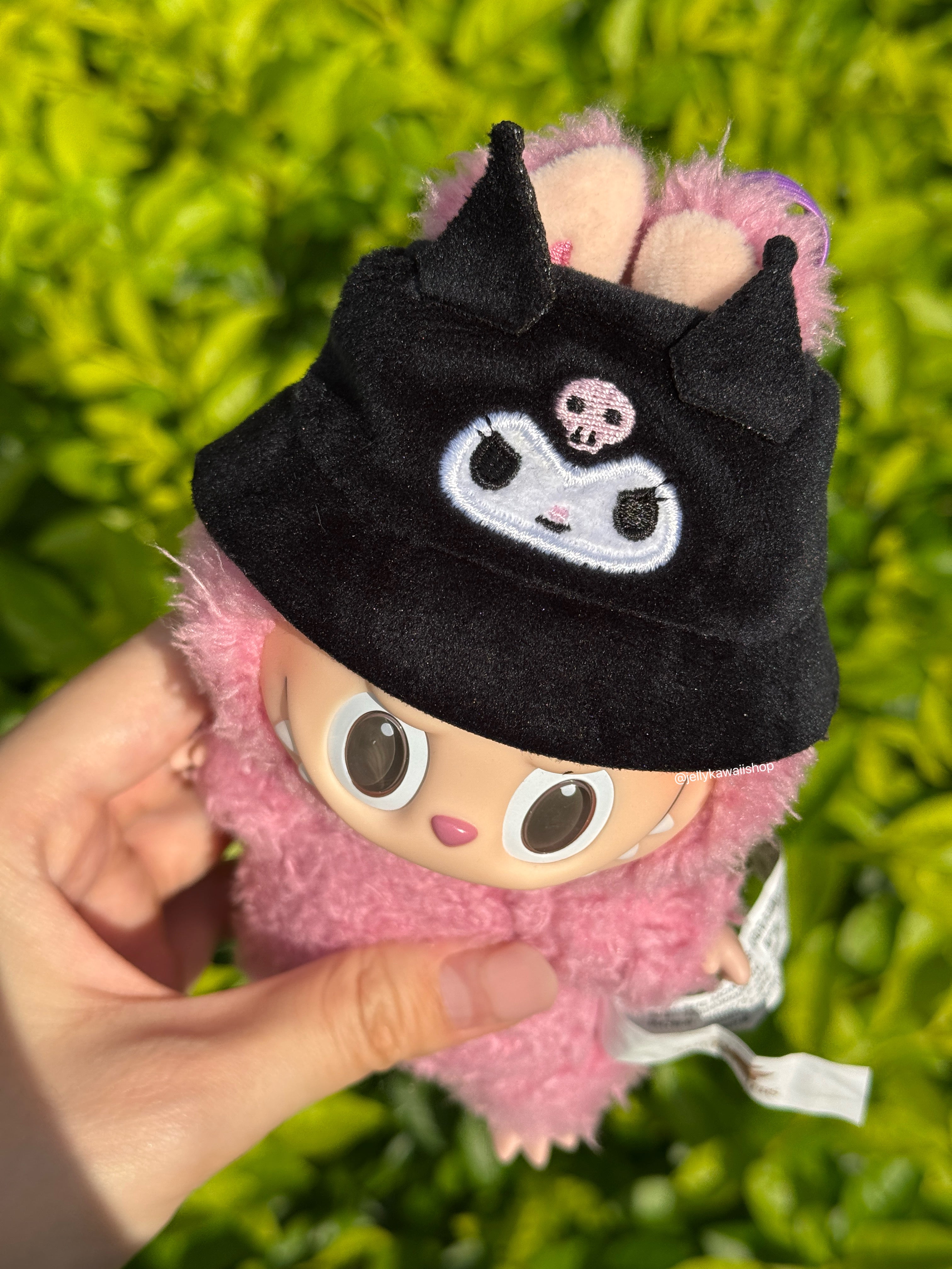 Sanrio Hat 17cm Doll Clothes Suitable for 17cm Labubu Plushies Keychain Accessories