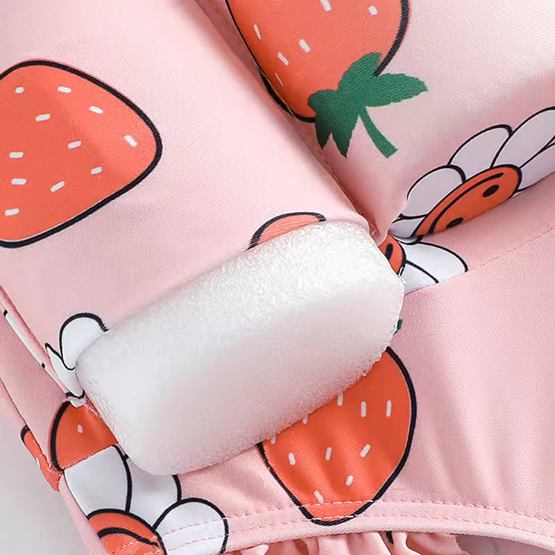 Kids Swimming Training Suit with Foam Support & Swim Cap 🏊‍♂️✨