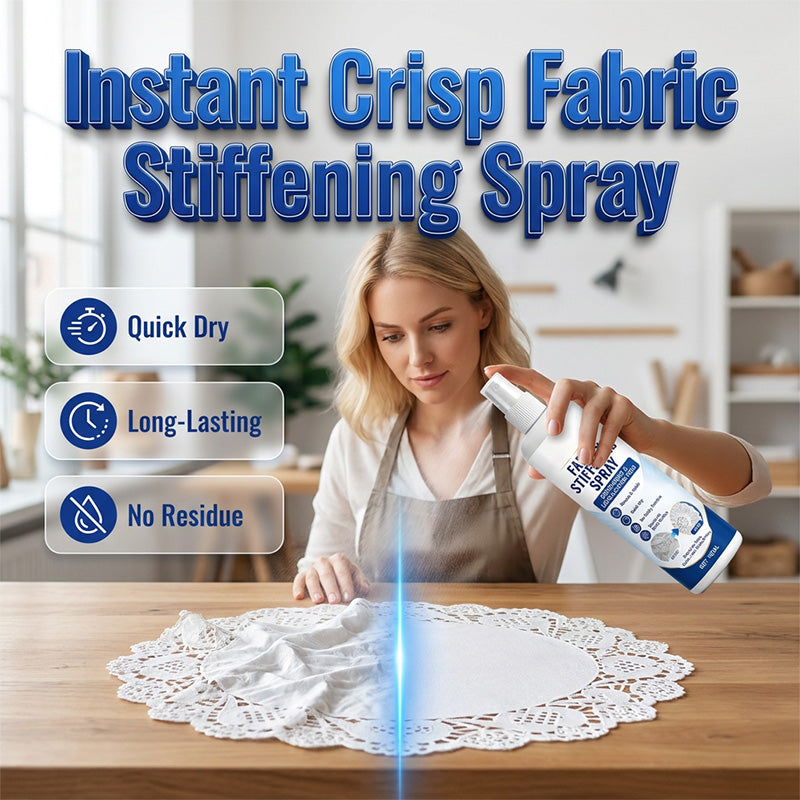 🔥HOT SALE💞50K+ SOLD!⏳✨Crisp Hold Fabric Stiffening Spray