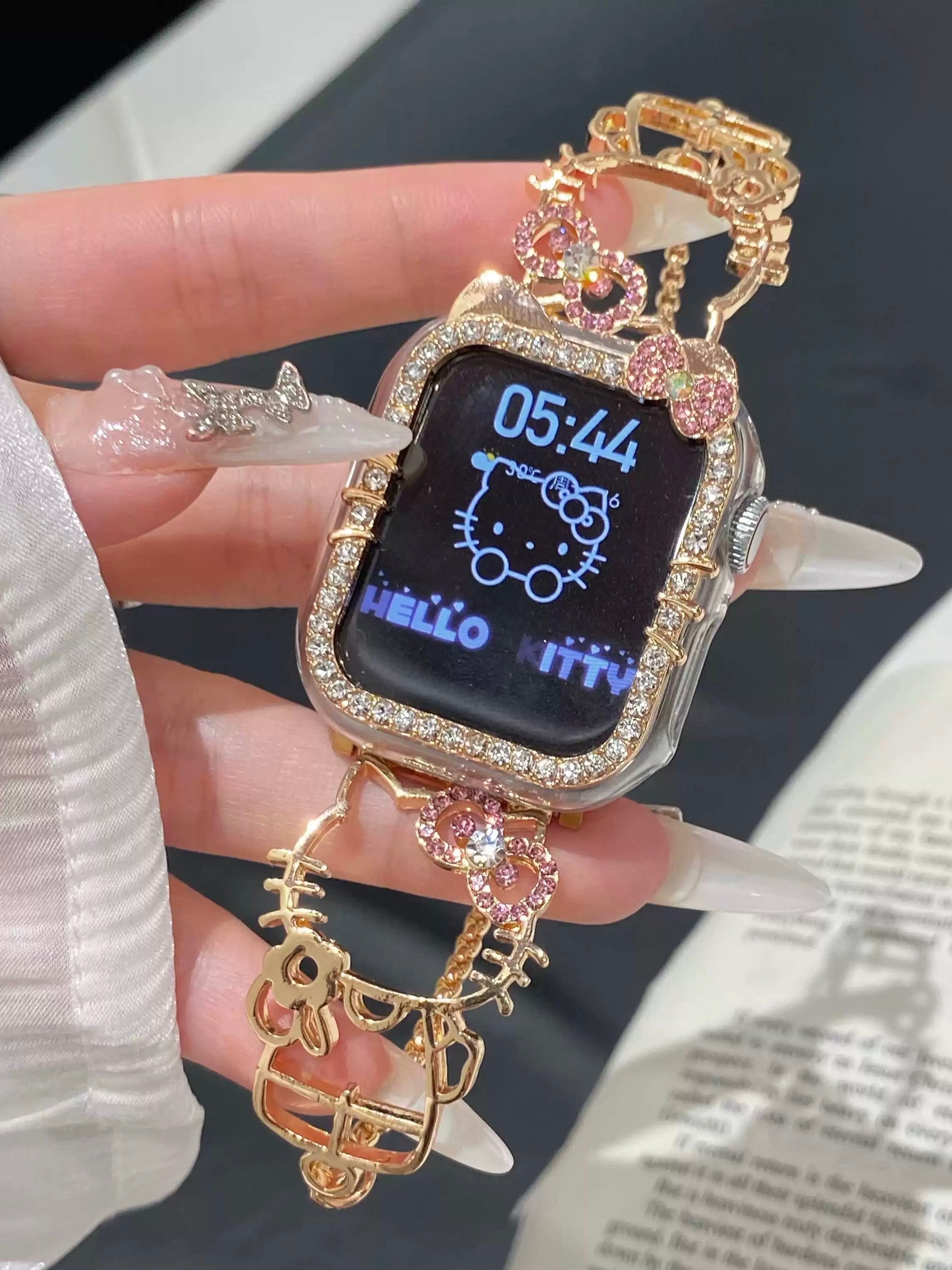 Hellokitty Shape Apple Watch Band Strap Bands Bracelet