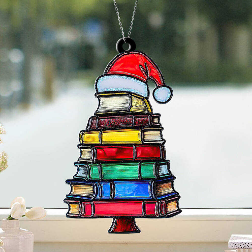 Christmas Book Tree Ornament