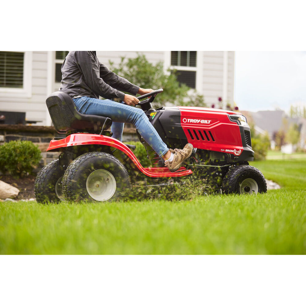 42 in. 547CC Engine Automatic Drive Gas Riding Lawn Mower