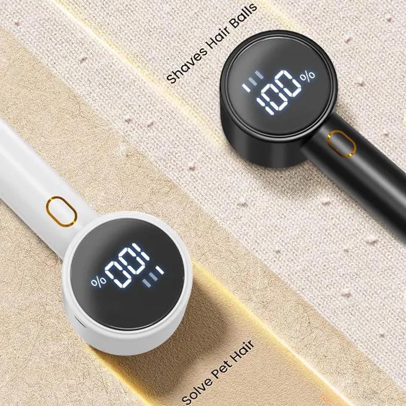 2600mAh Fabric Shaver Lint Remover with Digital Display