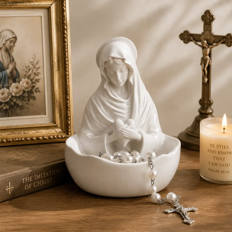 🔥Last Day 50% OFF - Handmade Virgin Mary Catch-All Bowl🙏