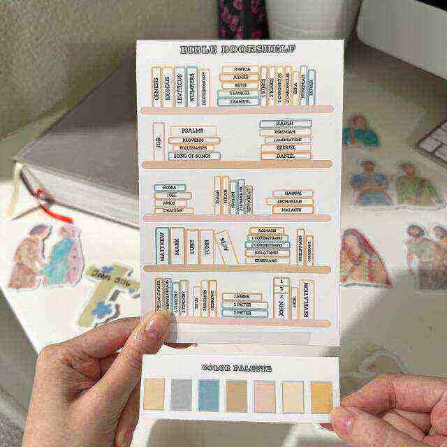 ✝️Bible Study Tracker Stickers