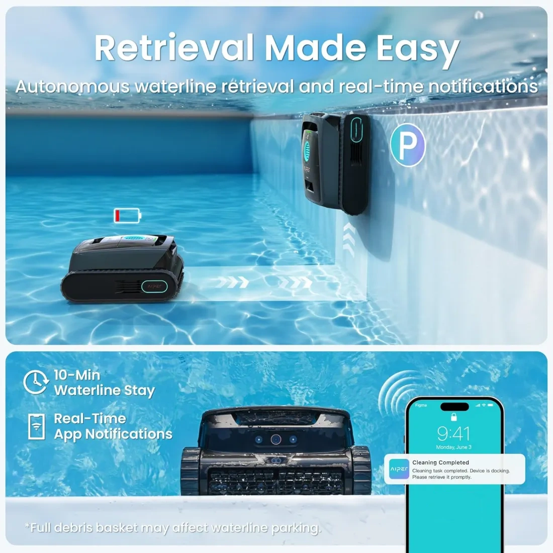 🔥This Week's Special Clearance Sale🔥Scuba V3 AI Robotic Pool Cleaner