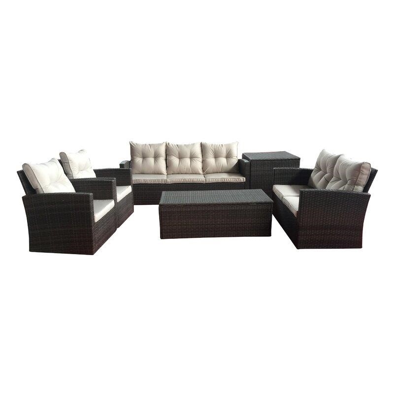 7 - Person Seating Group with Cushions
