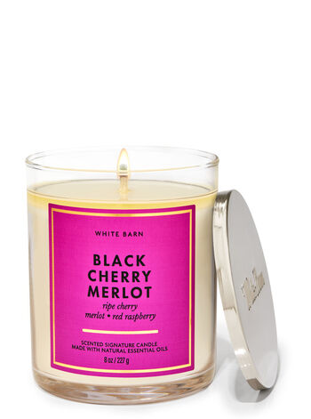Black Cherry MerlotSingle Wick Candle