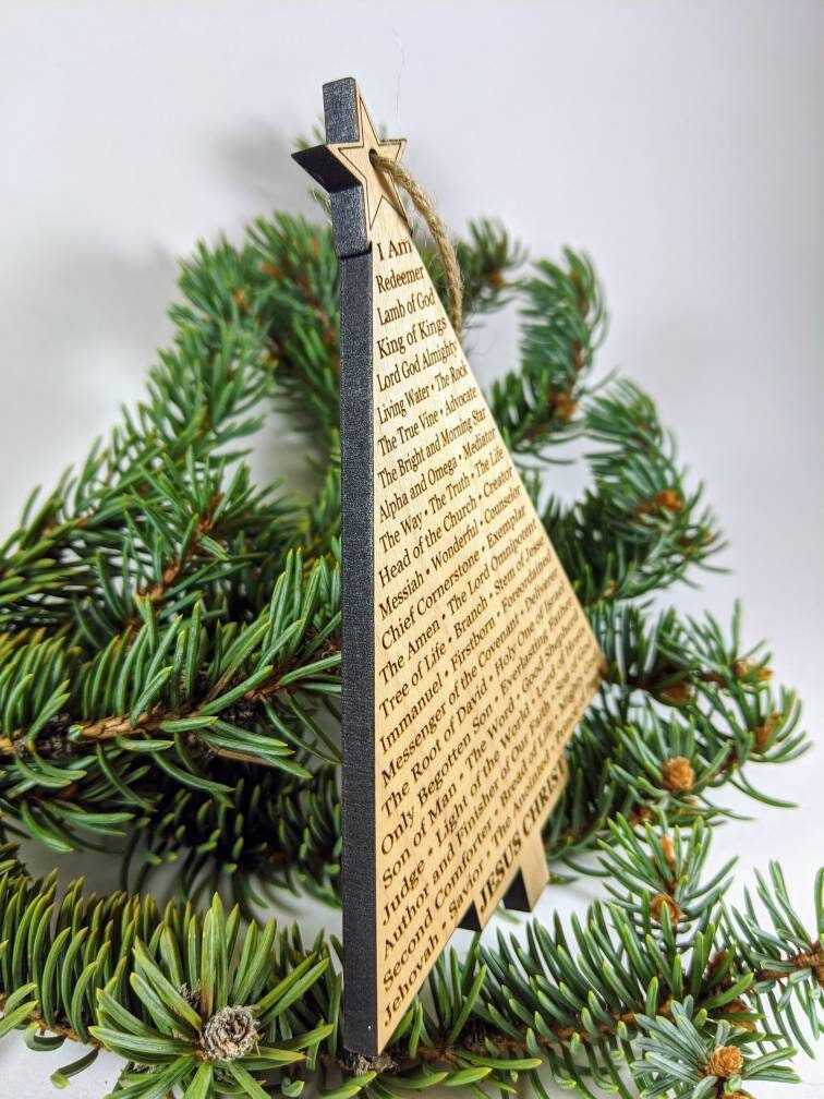 Names of Christ Ornament