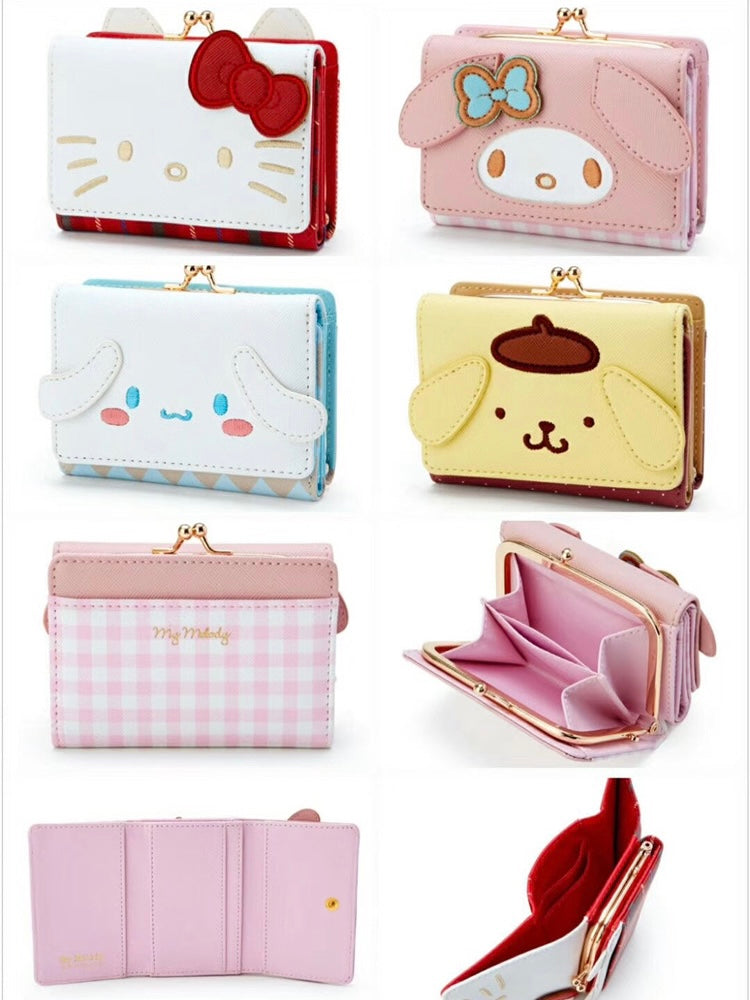 Sanrio Cute Character Small Wallet
