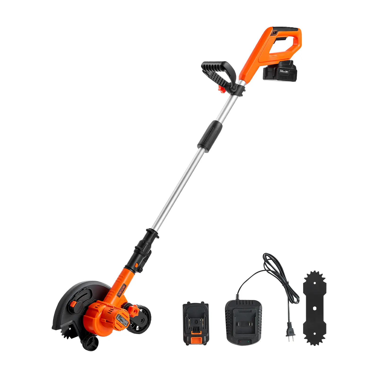Cordless Lawn Edger, 8.8-Inch Blade