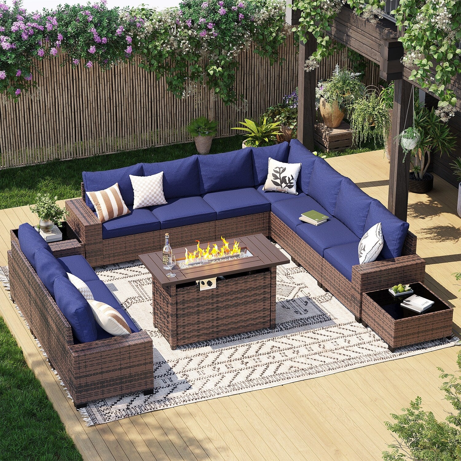 Patio Furniture Set , Outdoor Sectional Sofa Set