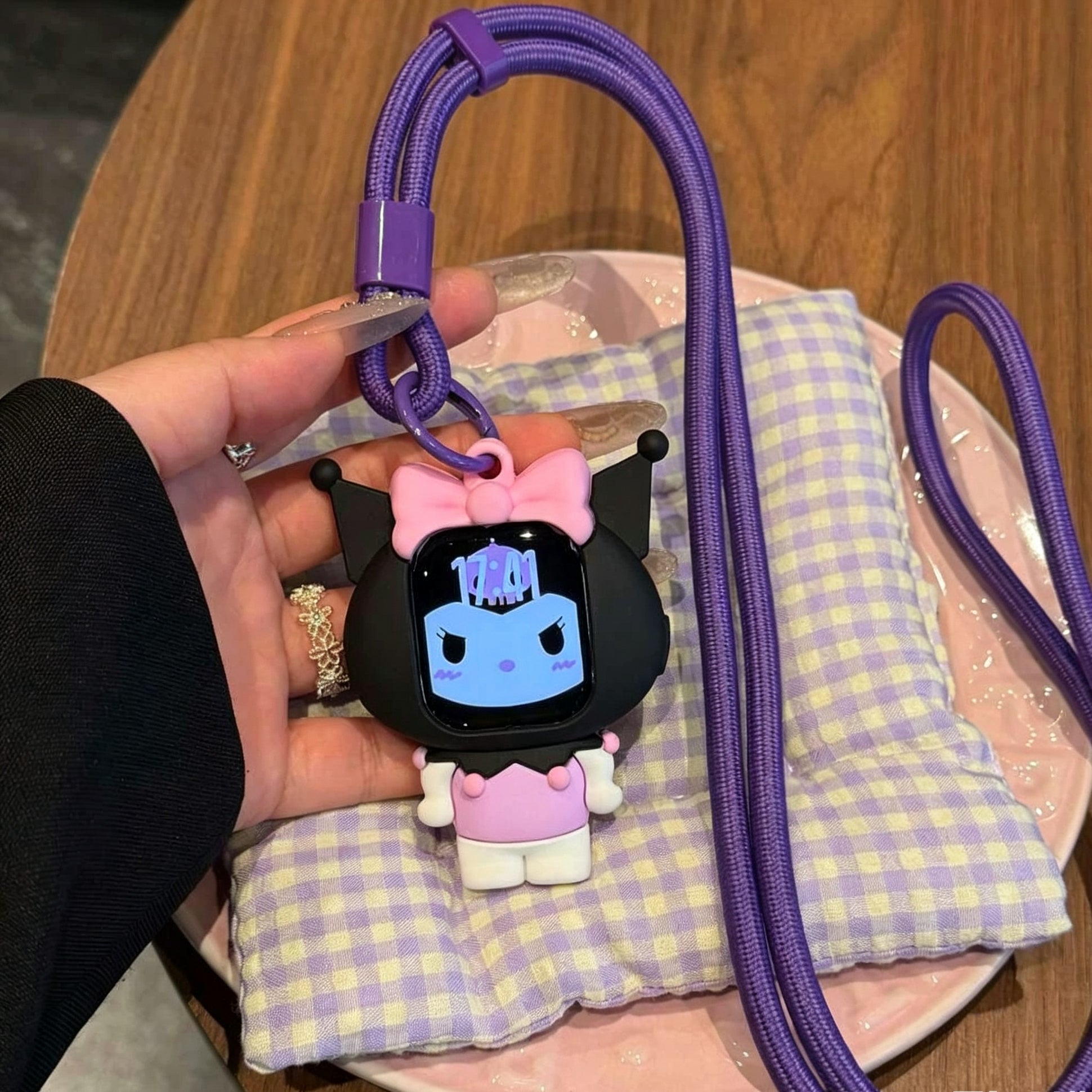 Hellokitty Shape Silicone Apple Watch Case