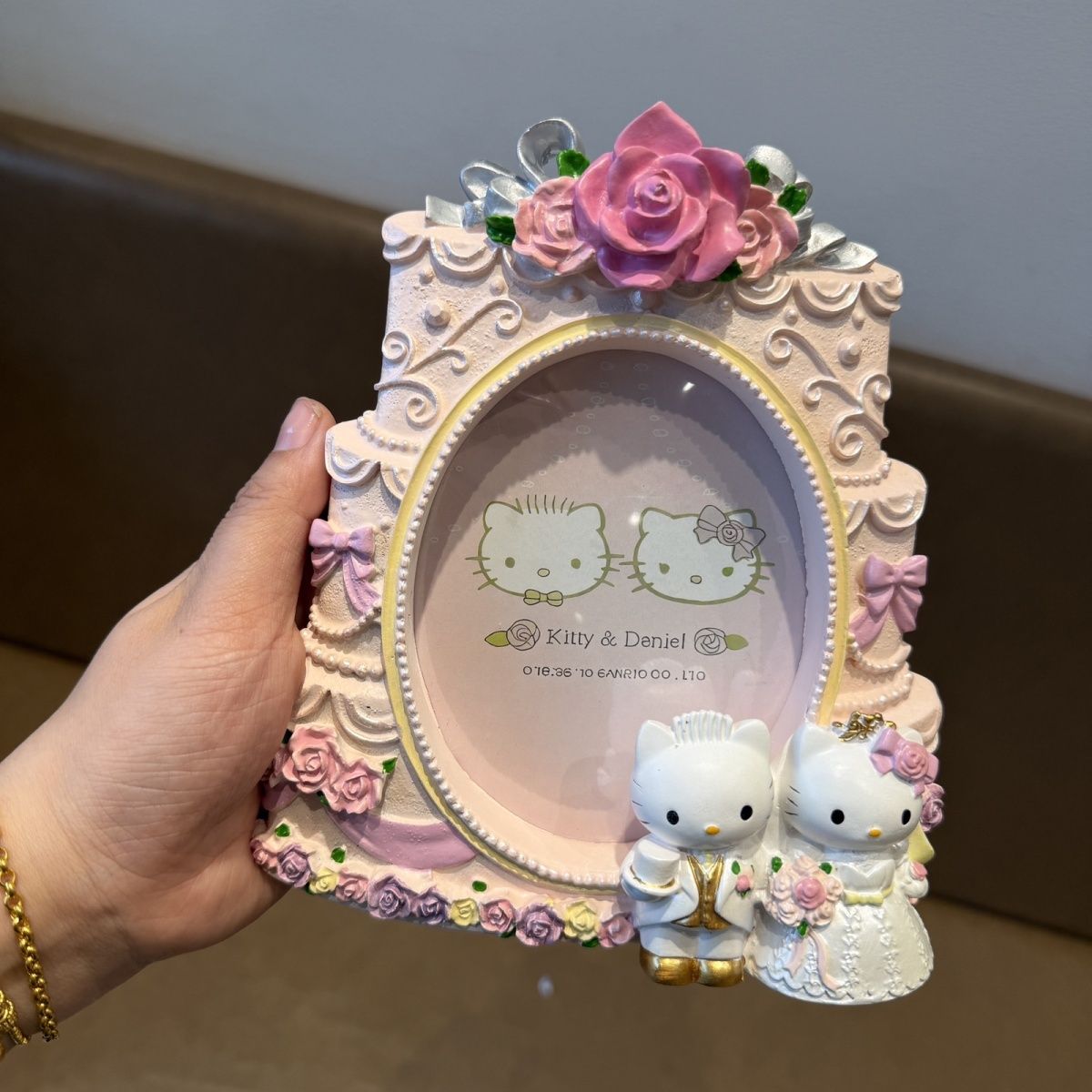 HelloKitty & Danie Photo Frame Ornaments Wedding Gifts
