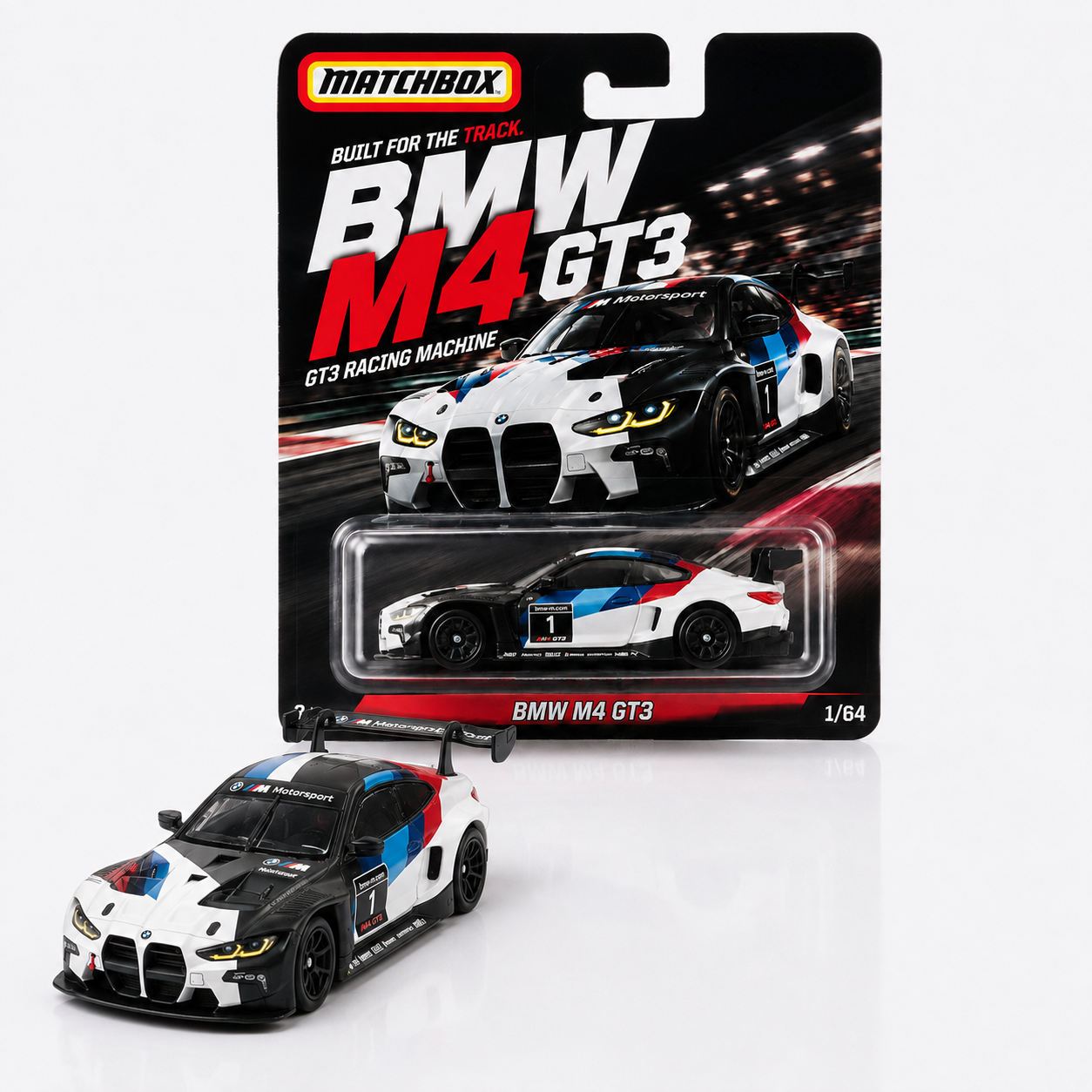 M4 GT3 Racing Die-Cast Model Car