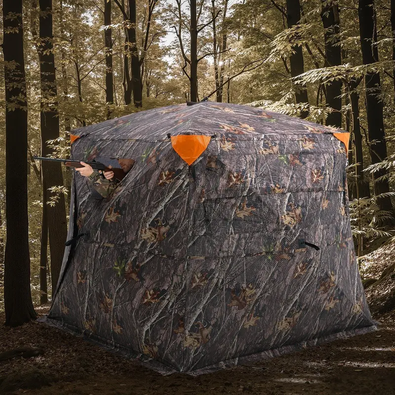 270° See-Through Hunting Blind for 2-3 Person Pop-Up Deer