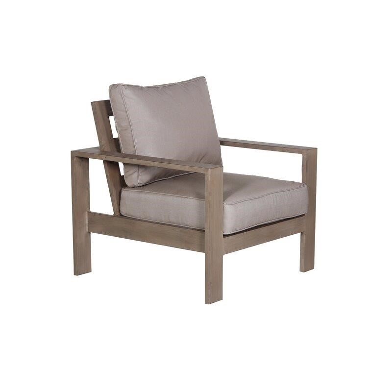 Windcrest Metal 6 - Person Seating Group with Sunbrella Cushions