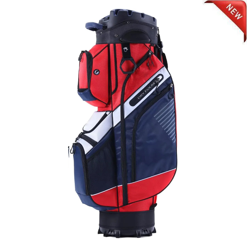 T-Lock Golf Cart Bag with 14 Way Organizer Divider Top