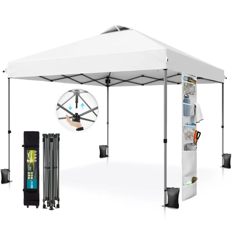 10x10 Pop-up Canopy Tent Waterproof UV