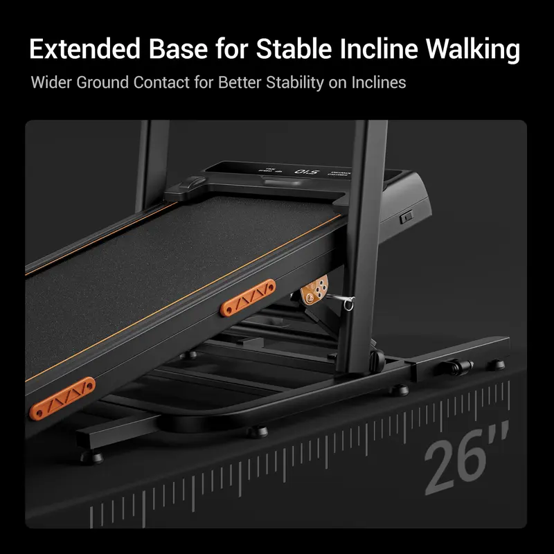 🔥Last Chance Sale🔥Walking Pad Treadmill 30% Incline Foldable